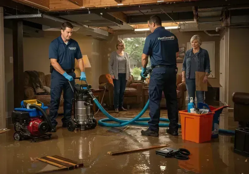 Basement Water Extraction and Removal Techniques process in Broadway, NC