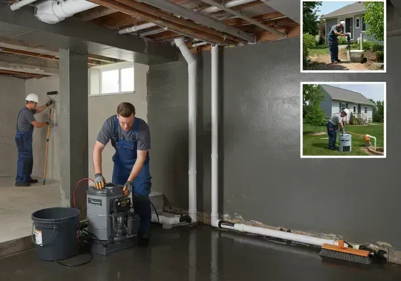 Basement Waterproofing and Flood Prevention process in Broadway, NC